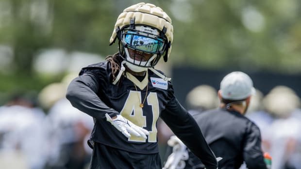 New Orleans Saints running back Alvin Kamara